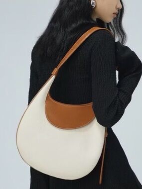NWT | ‘Crooked’ Half Moon Shoulder Bag by KUNOGIGI